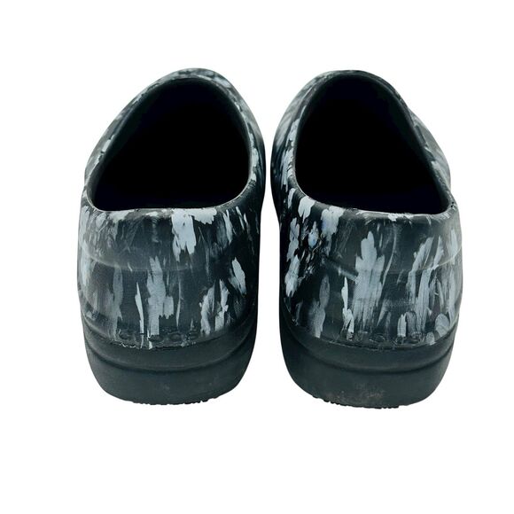 CROCS Neria Pro II Graphic Clogs Floral Flowers 205385 Womens Size 9 Black Gray - Picture 5 of 8